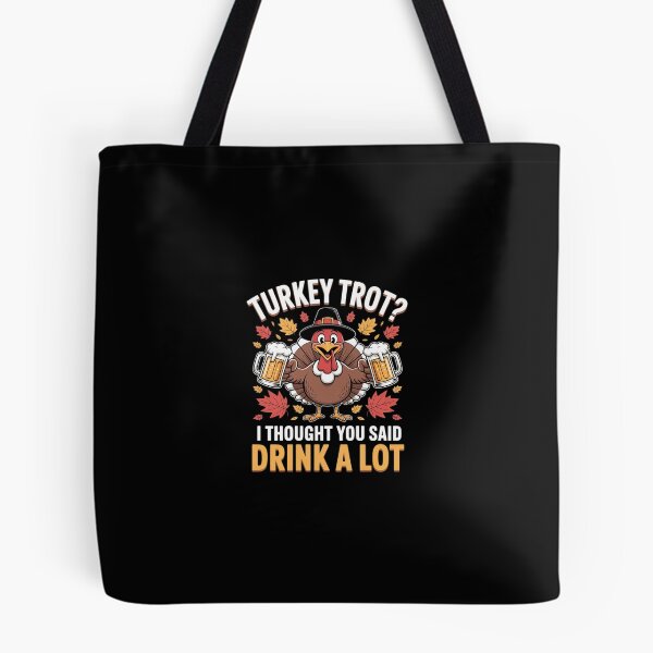 Item preview, Turkey Trot Squad Running Drinking Matching Thanksgiving designed and sold by SyntaxClaw.