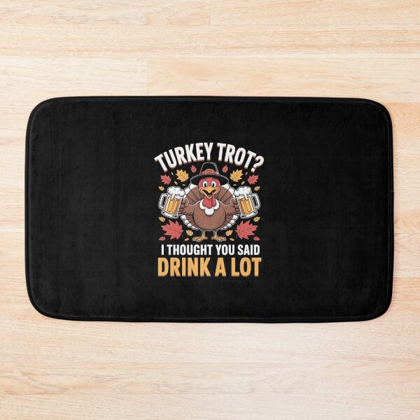 Item preview, Turkey Trot Squad Running Drinking Matching Thanksgiving designed and sold by SyntaxClaw.