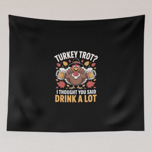 Item preview, Turkey Trot Squad Running Drinking Matching Thanksgiving designed and sold by SyntaxClaw.
