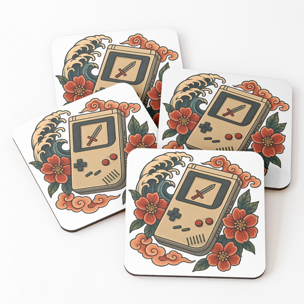Item preview, Coasters (Set of 4) designed and sold by KiraColada.