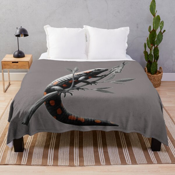 Item preview, Salamander and Gecko on a Natural Branch designed and sold by Quiqui-Modern.
