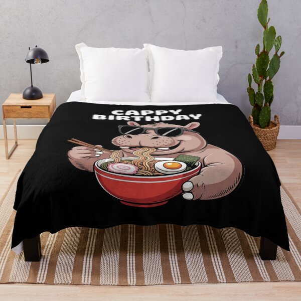 Item preview, Cappy Birthday Happy Birthday Capybara Ramen designed and sold by FadeOfThrone.