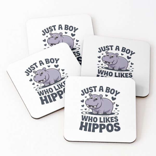 Item preview, Just A Boy Who Likes Hippo's designed and sold by Peter Stawicki.