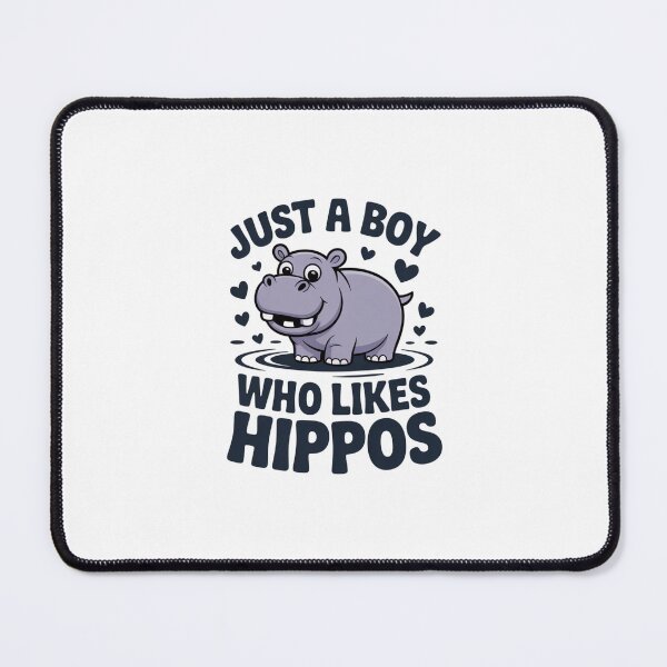 Item preview, Just A Boy Who Likes Hippo's designed and sold by Peter Stawicki.