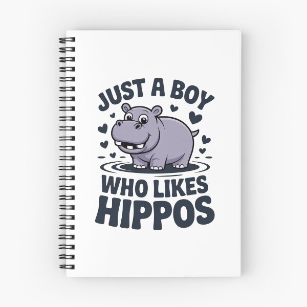 Item preview, Just A Boy Who Likes Hippo's designed and sold by Peter Stawicki.