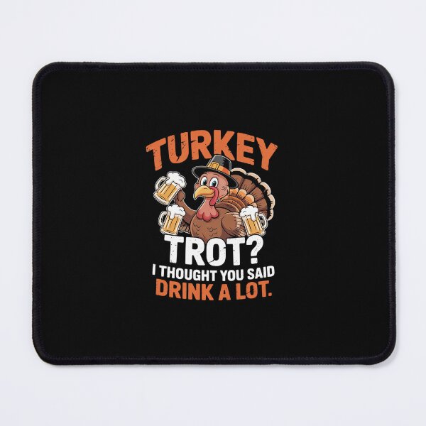 Item preview, Turkey Trot Squad Running Drinking Matching Thanksgiving2 designed and sold by SyntaxClaw.