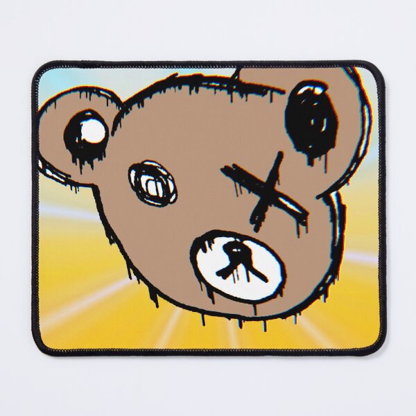 Item preview, Bear with yellow and blue background designed and sold by AstronautMerch.