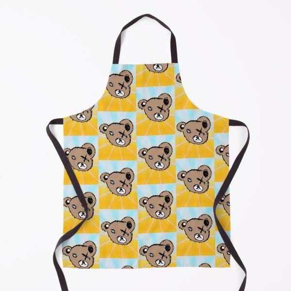 Item preview, Bear with yellow and blue background designed and sold by AstronautMerch.