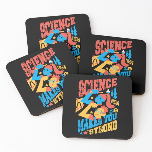 Item preview, Science Makes You Strong designed and sold by SciArtPrintShop.