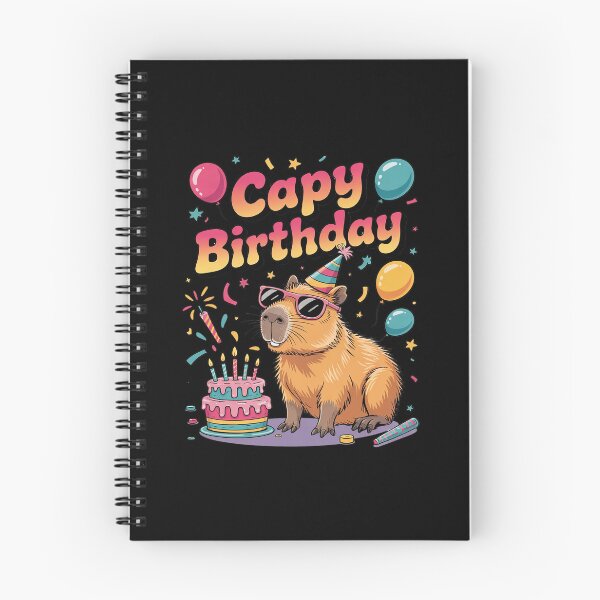 Item preview,  Cute Capy Birthday Capybara Animals Boys Girls designed and sold by FadeOfThrone.