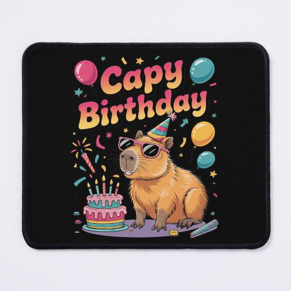 Item preview, Cute Capy Birthday Capybara Animals Boys Girls designed and sold by FadeOfThrone.