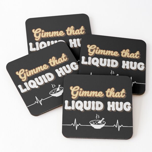 Item preview, Gimme That Liquid Hug - Funny Retro Soup & Comfort Food Aesthetic designed and sold by WavesStation.