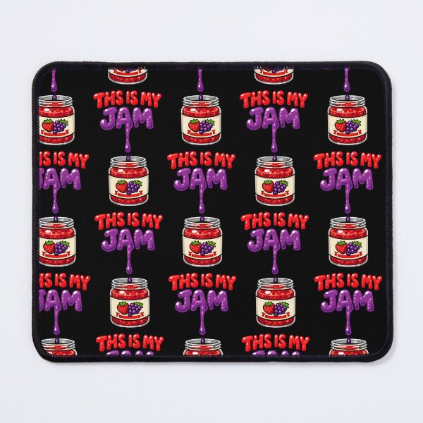 Item preview, This Is My Jam Funny Food Pun Design Mixed designed and sold by TeeTimeTreasure.