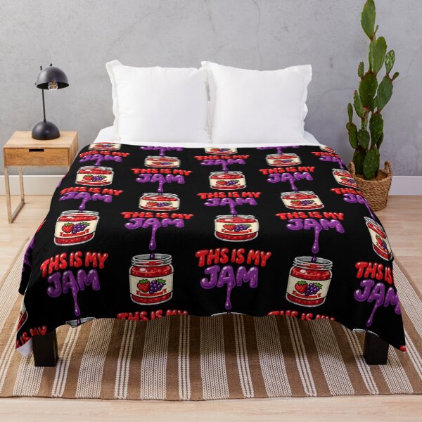 Item preview, This Is My Jam Funny Food Pun Design Mixed designed and sold by TeeTimeTreasure.