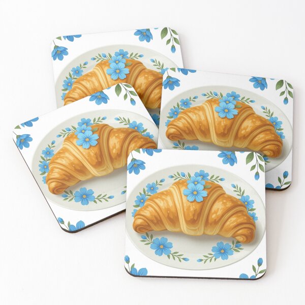 Item preview, Botanical Bliss Croissant designed and sold by ArtQueen777.