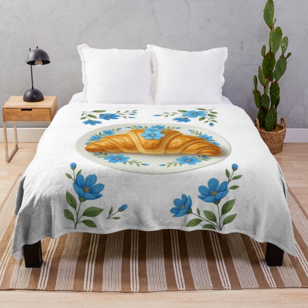 Item preview, Botanical Bliss Croissant designed and sold by ArtQueen777.