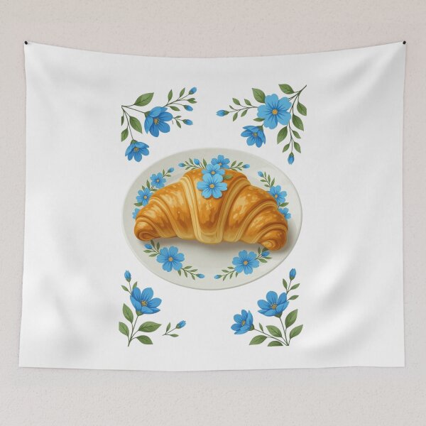 Item preview, Botanical Bliss Croissant designed and sold by ArtQueen777.