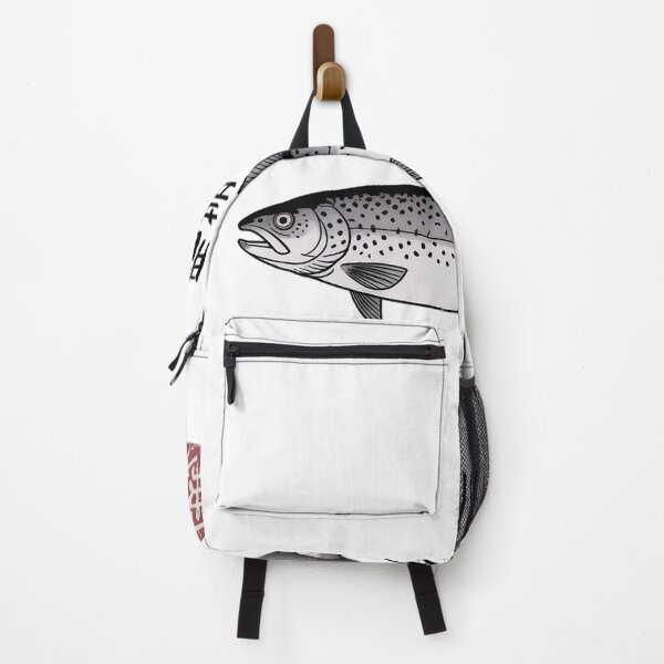 Item preview, Traditional Japanese Salmon Fish Angler Art Design designed and sold by JMDesignHub.