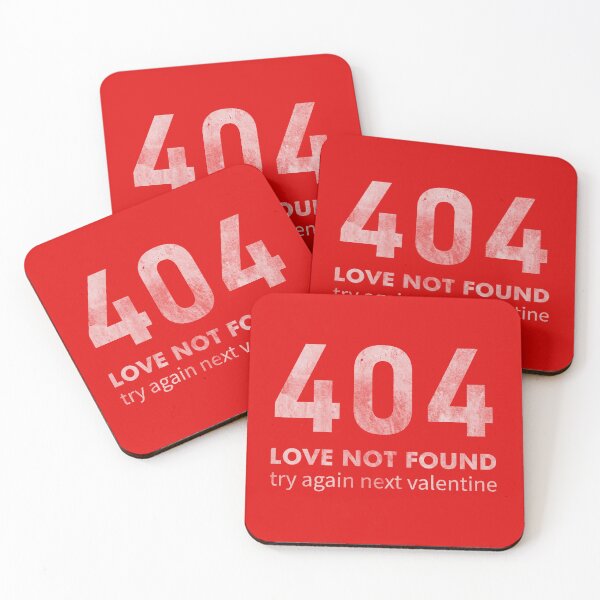 Item preview, 404 Love Not Found designed and sold by andromeda-redd.