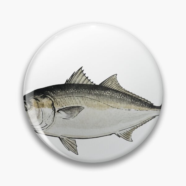 Item preview, Japanese Mackerel Fish Art Ukiyo-e Style Ocean Life Design designed and sold by JMDesignHub.