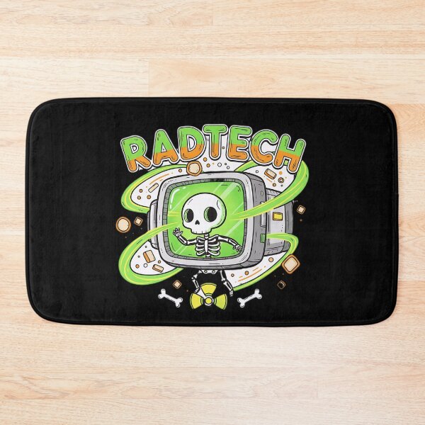Item preview, RadTech Retro Skeleton – Aesthetic X-Ray Tech & Radiology Humor designed and sold by MyProfessionaltees.