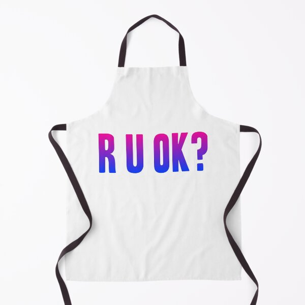 Item preview, R U Ok? In Pink and Blue designed and sold by Memes N Lore .