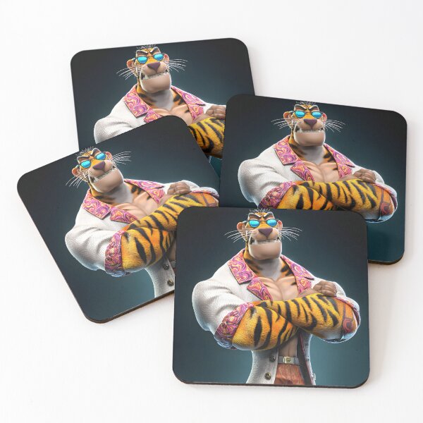 Item preview, Stylish Cartoon Tiger Character in Sunglasses designed and sold by Artessie.