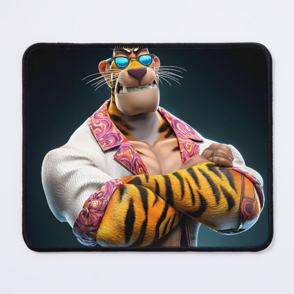 Item preview, Stylish Cartoon Tiger Character in Sunglasses designed and sold by Artessie.