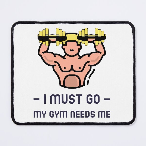 Item preview, I Must Go. My Gym Needs Me designed and sold by LegendElite.