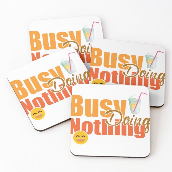 Item preview, Busy Doing Nothing designed and sold by GoldenSparkleShop.