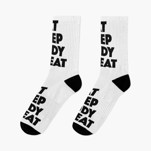 Item preview, Eat Sleep Study Repeat (black) designed and sold by didijuca.