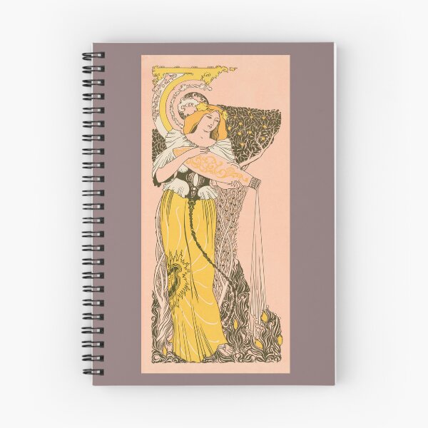 Item preview, Art Nouveau Woman Pouring Water from Pitcher designed and sold by newnouveau.