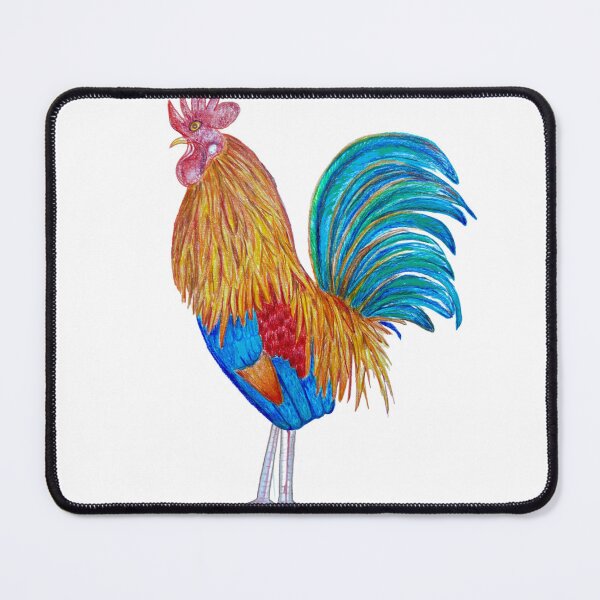 Item preview, Red Junglefowl Cock designed and sold by MyCraftyNell.
