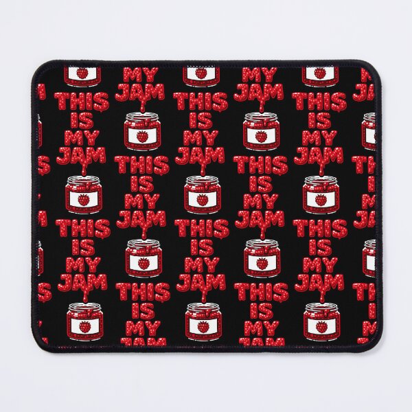 Item preview, This Is My Jam Funny Food Pun Design Raspberry designed and sold by TeeTimeTreasure.