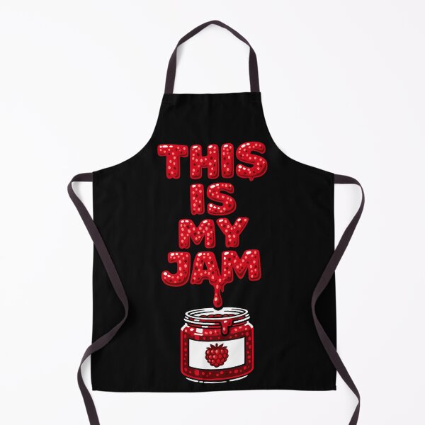 Item preview, This Is My Jam Funny Food Pun Design Raspberry designed and sold by TeeTimeTreasure.