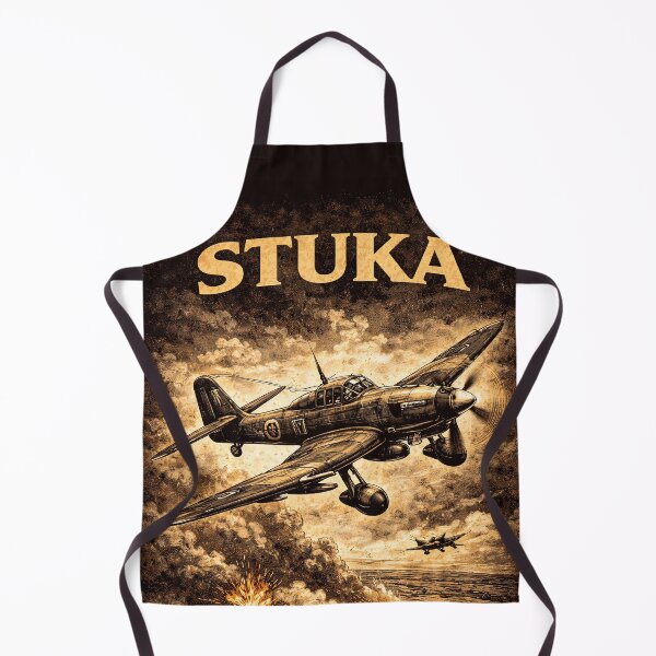 Item preview, Vintage Stuka WWII Dive Bomber Aircraft Art designed and sold by Retr0Tshirts.