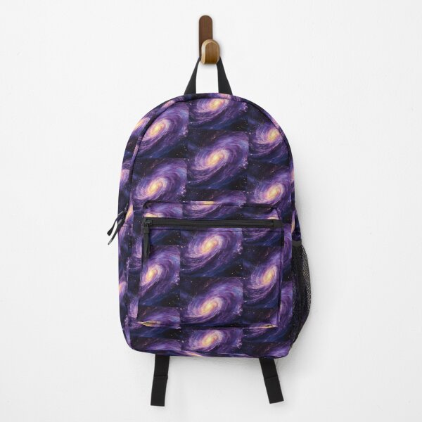 Item preview, A beautiful vibrant purple and yellow galaxy artwork designed and sold by NivyasArtistry.