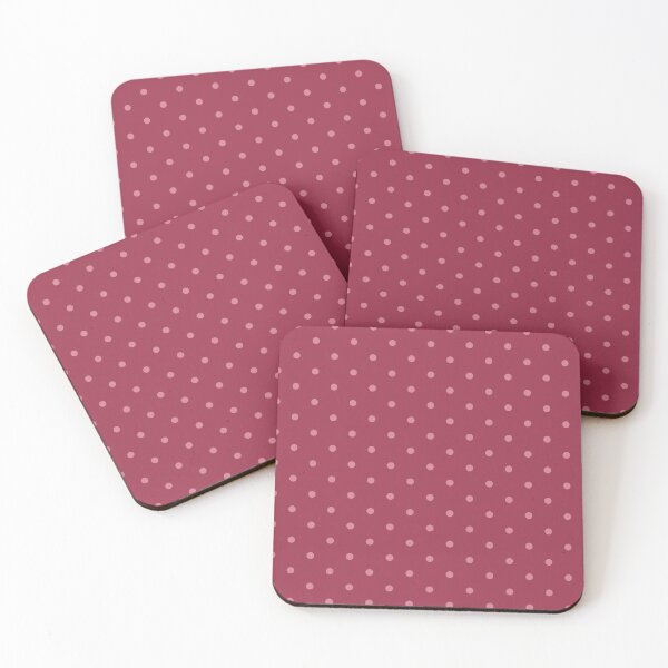 Item preview, Dark pink polka dot pattern designed and sold by RishabhArts1.