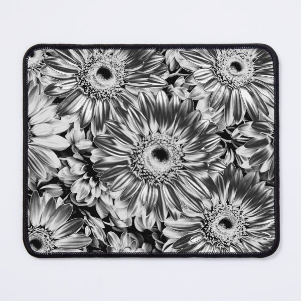Item preview, Retro pretty metallic distressed silver  flowers designed and sold by hollycooper.