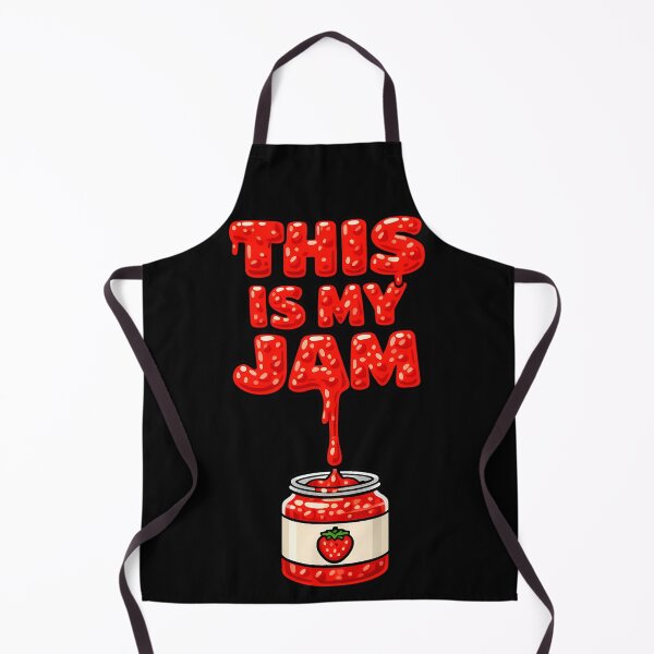 Item preview, This Is My Jam Funny Food Pun Design Strawberry designed and sold by TeeTimeTreasure.