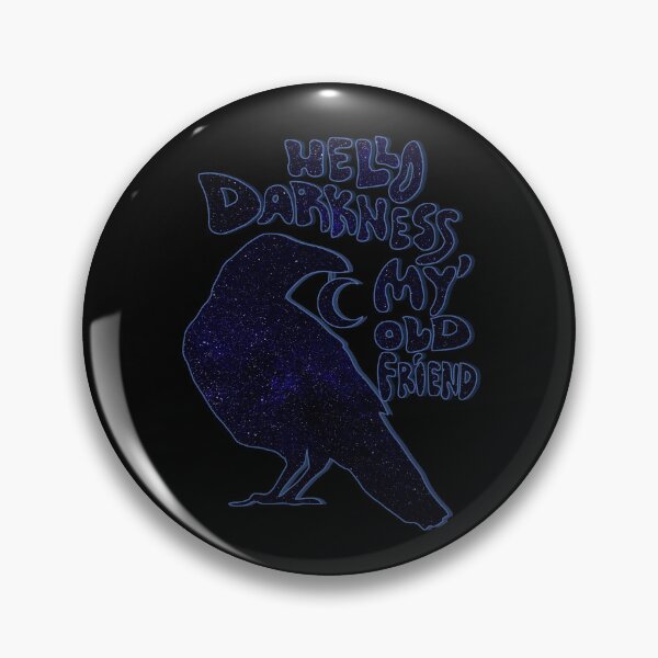 Item preview, Hello Darkness My old Friend (Raven Version) designed and sold by helenacooper.