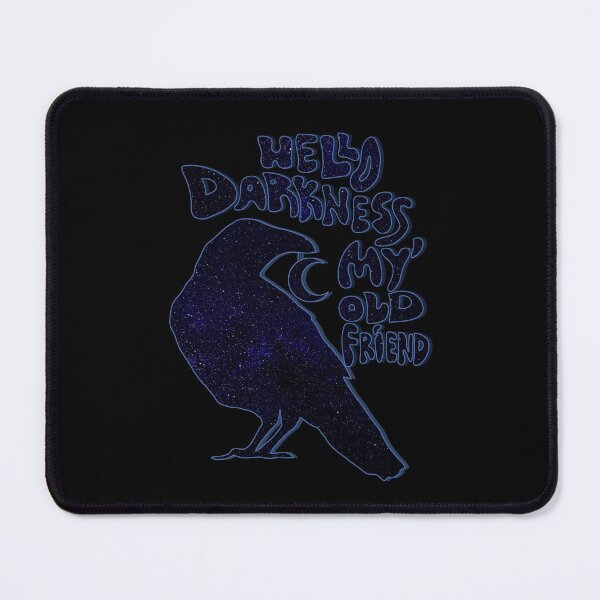 Item preview, Hello Darkness My old Friend (Raven Version) designed and sold by helenacooper.