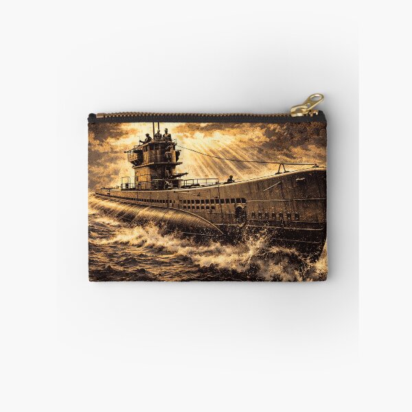 Artikelvorschau, U-Boot, Seekriegsführung im Zweiten Weltkrieg, Kunst entworfen und verkauft von Retr0Tshirts.