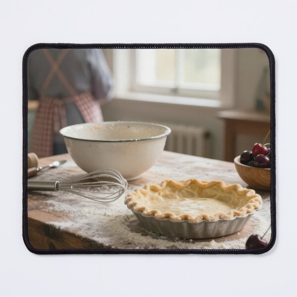 Item preview, Cherries and Pie Crust in a Retro Kitchen designed and sold by Maria Dryfhout.