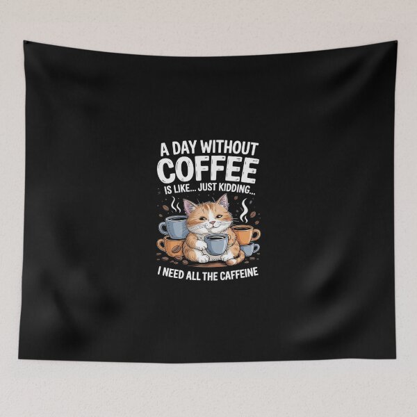 Item preview, Womens A Day Without Coffee Is Like Just Caffeine Addict designed and sold by SyntaxClaw.