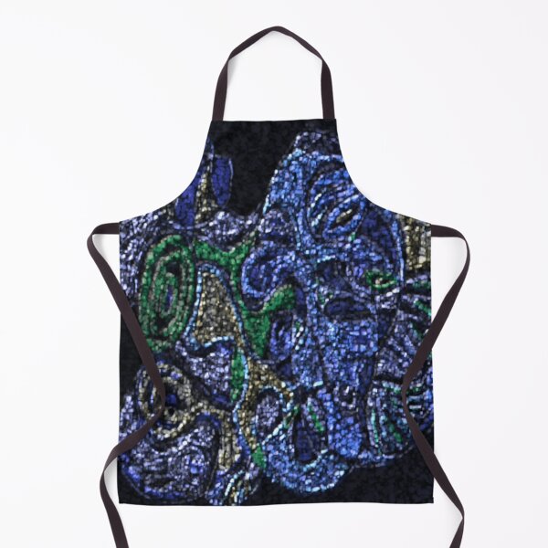 Item preview, psychedelic fossil in motion dark stonewall colorful abstract design designed and sold by SmashingDeals.