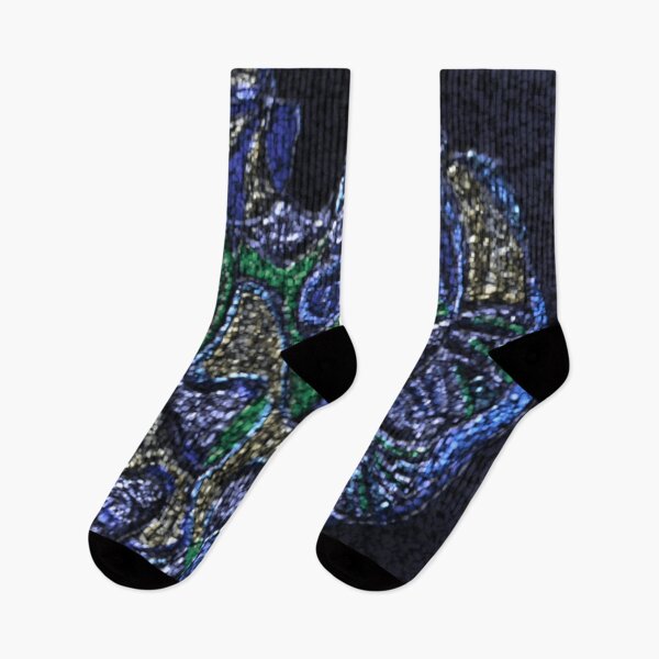 Item preview, psychedelic fossil in motion dark stonewall colorful abstract design designed and sold by SmashingDeals.