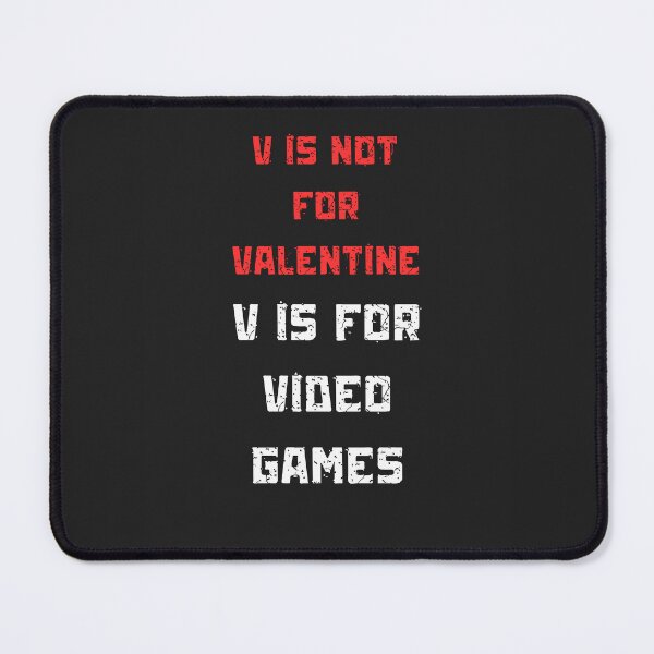 Item preview, V is for video games designed and sold by TheLightArt.