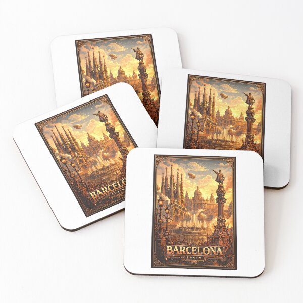 Item preview, Clockwork Catalonia - STEAMPUNK BARCELONA II (from Empire of the Steam) designed and sold by Earth Celebration Designs.