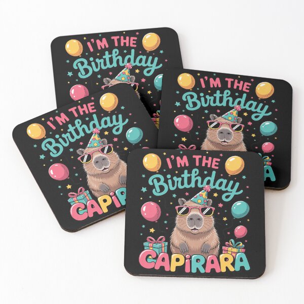 Item preview, Im The Birthday Capybara Group Family Matching Party designed and sold by FadeOfThrone.